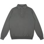 Product Color: TRUSSINI Poloshirt van merino wol, leger groen