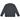 Overview image: DORIANI Ronde hals trui van wol-zijde kwaliteit, donker grijs