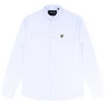 Product Color: LYLE AND SCOTT Overhemd met button-down kraag en Eagle embleem, wit