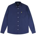 Product Color: LYLE AND SCOTT Overhemd met button-down kraag en Eagle embleem, donker blauw