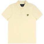 Product Color: LYLE AND SCOTT Polo met Eagle embleem, geel