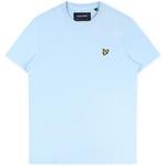 Product Color: LYLE AND SCOTT T-shirt met Eagle embleem, licht blauw