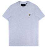 Product Color: LYLE AND SCOTT T-shirt met Eagle embleem, gemêleerd grijs