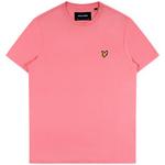 Product Color: LYLE AND SCOTT T-shirt met Eagle embleem, zalm roze