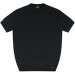 Product Color: GENTI T-shirt van technische Cool Dry kwaliteit, zwart