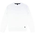 Product Color: WAHTS Sweater Rowe van piqué kwaliteit, wit