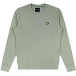 Product Color: LYLE AND SCOTT Sweater met Eagle embleem, olijfgroen