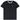 Overview image: LYLE AND SCOTT T-shirt met contrasterende witte biezen, zwart