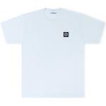 Product Color: STONE ISLAND T-shirt met logo op borst, licht groen