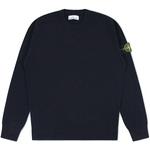 Product Color: STONE ISLAND Trui van wol-stretch kwaliteit, donkerblauw