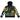 Overview image: CARLO COLUCCI Vest met tropical print en capuchon, zwart/groen