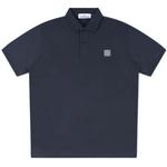 Product Color: STONE ISLAND *Regular fit* polo met embleem, donkerblauw