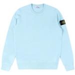 Product Color: STONE ISLAND Sweater van katoen kwaliteit, lichtblauw