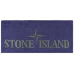 Product Color: STONE ISLAND Strandlaken met opdruk, donkerblauw 