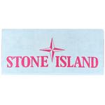 Product Color: STONE ISLAND Strandlaken met opdruk, lichtblauw 
