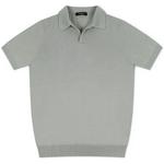 Product Color: TRUSSINI Poloshirt met open kraag, olijfgroen