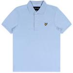 Product Color: LYLE AND SCOTT Polo met Eagle embleem, lichtblauw