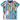 Overview image: CARLO COLUCCI T-shirt met golvende kleurenprint, lichtblauw/zwart