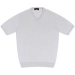 Product Color: DORIANI T-shirt met v-hals, beige