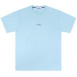 Product Color: STONE ISLAND T-shirt met Tricromia Three opdruk, lichtblauw