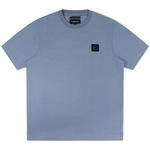 Product Color: MARSHALL ARTIST T-shirt met embleem, blauwgrijs