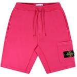 Product Color: STONE ISLAND Korte broek van sweatstof, roze