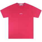 Product Color: STONE ISLAND T-shirt met Tricromia Three opdruk, roze