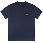 Product Color: MA.STRUM T-shirt met borduursel, donkerblauw
