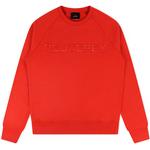Product Color: PEUTEREY Sweater Guarara met borduursel, rood 
