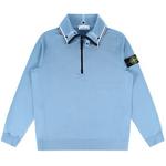 Product Color: STONE ISLAND Sweater met hoge kraag, blauw