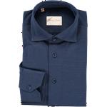 Product Color: EMANUELE MAFFEIS ICARO piqué overhemd SESTRI, donker blauw