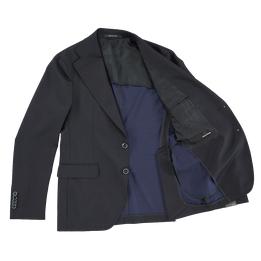 Overview image: TAGLIATORE Half gevoerd jasje met brede revers, donker blauw