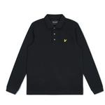 Product Color: LYLE AND SCOTT Poloshirt met Eagle embleem, zwart