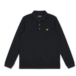 Overview image: LYLE AND SCOTT Poloshirt met Eagle embleem, zwart