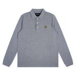 Product Color: LYLE AND SCOTT Poloshirt met Eagle embleem, grijs