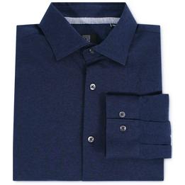 Overview image: GENTI Overhemd met skin-fit® pasvorm, donkerblauw