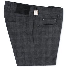 Overview image: JACOB COHËN  J688 wollen pantalon met ruitpatroon, donker grijs