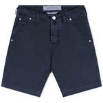 Product Color: JACOB COHËN  Korte broek met steekzakken en label, donker blauw J6613