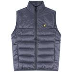 Product Color: LYLE AND SCOTT Bodywarmer met Eagle embleem, donkerblauw