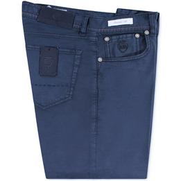 Overview second image: RICHARD J. BROWN 5-pocket broek van dunne katoen-stretch kwaliteit, donker blauw