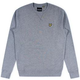 Overview image: LYLE AND SCOTT Sweater met Eagle embleem, grijs