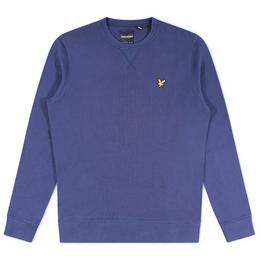 Overview image: LYLE AND SCOTT Sweater met Eagle embleem, donker blauw