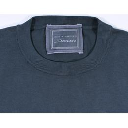 Overview second image: DORIANI T-shirt van gebreid katoen, donker blauw