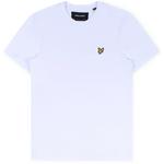 Product Color: LYLE AND SCOTT T-shirt met Eagle embleem, wit