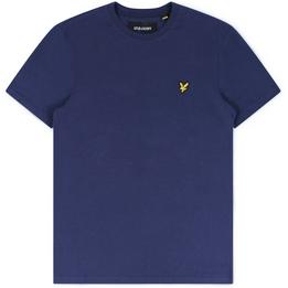 Overview image: LYLE AND SCOTT T-shirt met Eagle embleem, donkerblauw
