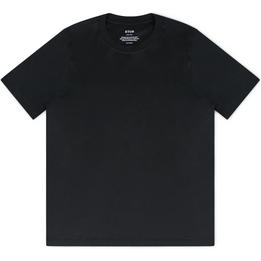 Overview image: ETON T-shirt van gemerceriseerd katoen Filo di Scozia, zwart