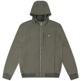 Overview image: LYLE AND SCOTT Jas van Soft Shell kwaliteit, donkergroen