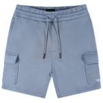 Product Color: MARSHALL ARTIST Korte broek met zijzakken, blauwgrijs