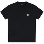 Product Color: MA.STRUM T-shirt met klein Compass logo, zwart