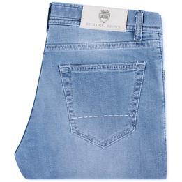 Overview image: RICHARD J. BROWN Jeans Tokyo met stonewashed details en wit label